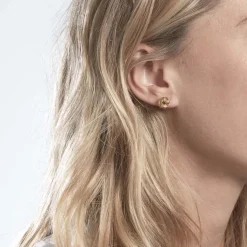 Boucles D'oreilles Puces Or Jaune Gauderique-Histoire d'Or Clearance