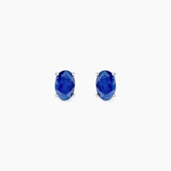 Histoire d'Or Boucles D'oreilles Puces Ovale