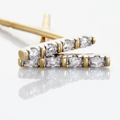 Boucles D'oreilles Puces Or Jaune Puces Judy Diamants-Histoire d'Or Outlet
