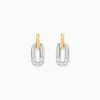 Boucles D'Oreilles Puces Or Jaune Oxyde De Zirconium-Histoire d'Or