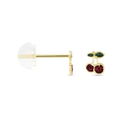Histoire d'Or Boucles D'oreilles Puces Or Jaune Segonde