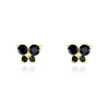 Histoire d'Or Boucles D'oreilles Puces Or Jaune Oxydes De Zirconium