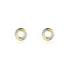 Histoire d'Or Boucles D'oreilles Puces Or Jaune Pamila Diamants