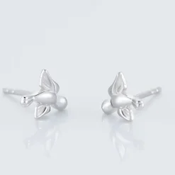 Histoire d'Or Boucles D'oreilles Puces Osie Argent Blanc