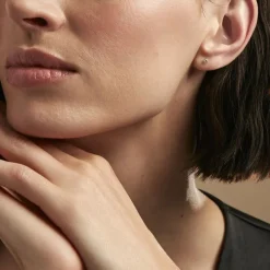 Boucles D'oreilles Puces Pepita De Zirconium-Histoire d'Or Hot