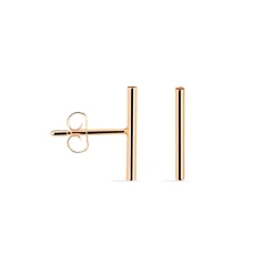 Histoire d'Or Boucles D'oreilles Puces Pink Or Rose