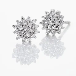 Boucles D'oreilles Puces Platine Alden Diamants-Histoire d'Or Best