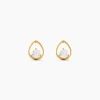Histoire d'Or Boucles D'Oreilles Puces Rafiqa Or Jaune Oxyde De Zirconium