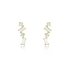 Boucles D'oreilles Puces Renita Or Jaune Oxyde De Zirconium-Histoire d'Or Discount