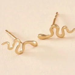 Boucles D'oreilles Puces Serafino Or Jaune-Histoire d'Or Outlet