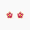 Boucles D'oreilles Puces Syna Fleur Or Jaune-Histoire d'Or Online