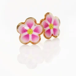 Boucles D'oreilles Puces Syna Fleur Or Jaune-Histoire d'Or Online