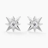 Boucles D'oreilles Puces Semira Argent Blanc Oxyde De Zirconium-Histoire d'Or Online