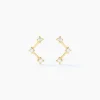 Histoire d'Or Boucles D'oreilles Puces Sterre Or Jaune Oxyde De Zirconium