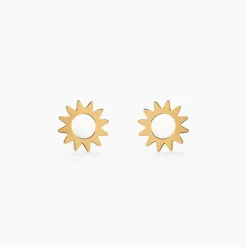 Boucles D'oreilles Puces Sunlight Or Jaune-Histoire d'Or Outlet