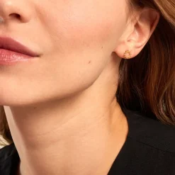 Boucles D'oreilles Puces Sunlight Or Jaune-Histoire d'Or Outlet