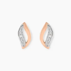 Histoire d'Or Boucles D'oreilles Puces Smeralda