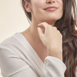 Histoire d'Or Boucles D'oreilles Puces Sevde Or Jaune Oxyde De Zirconium