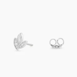 Histoire d'Or Boucles D'oreilles Puces Tihana Argent Blanc Oxyde De Zirconium