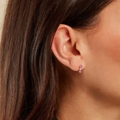 Histoire d'Or Boucles D'oreilles Puces Trystan Or Jaune Oxyde De Zirconium