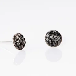 Histoire d'Or Boucles D'oreilles Puces Teani Or Blanc Diamant