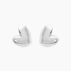 Boucles D'oreilles Puces Te Amo Argent Blanc-Histoire d'Or Online