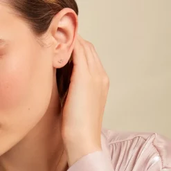 Boucles D'oreilles Puces Undine Or Jaune Diamant-Histoire d'Or Online