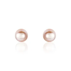 Boucles D'oreilles Puces Ursulina Or Jaune Perle De Culture-Histoire d'Or Clearance