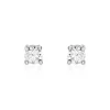 Histoire d'Or Boucles D'oreilles Puces Victoria Or Blanc Diamant