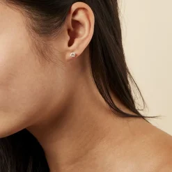 Boucles D'oreilles Puces Victoria Or Jaune Diamant-Histoire d'Or Discount