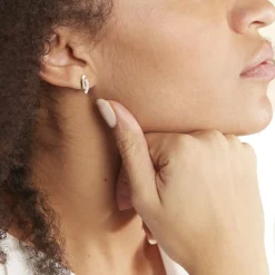 Histoire d'Or Boucles D'oreilles Puces Vero Or Jaune Oxyde De Zirconium