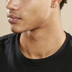 Boucles D'oreilles Puces Victoria Or Blanc Diamant-Histoire d'Or Online