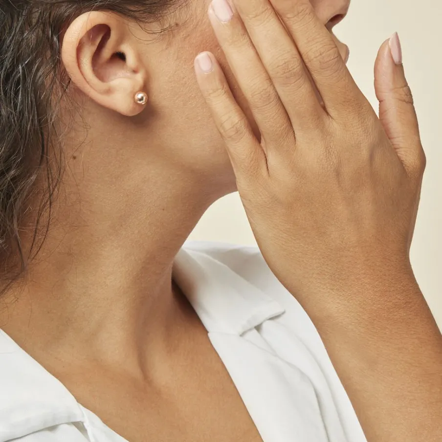 Histoire d'Or Boucles D'oreilles Puces Virgie