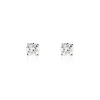 Histoire d'Or Boucles D'oreilles Puces Victoria Platine Blanc Diamant