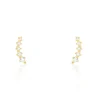 Boucles D'oreilles Puces Youssa Barrettes Or Jaune Oxyde De Zirconium-Histoire d'Or Hot