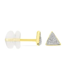Boucles D'oreilles Puces Yora Or Jaune-Histoire d'Or