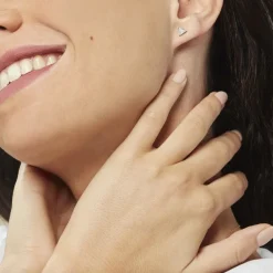 Boucles D'oreilles Puces Yora Or Jaune-Histoire d'Or