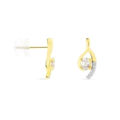 Boucles D'oreilles Sagesse Oxyde-Histoire d'Or Hot