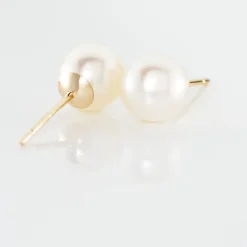 Boucles D'oreilles Suki Or Jaune Perle De Culture-Histoire d'Or Hot