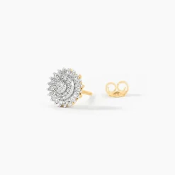 Boucles D'oreilles Veronick Or Jaune Diamant-Histoire d'Or Outlet