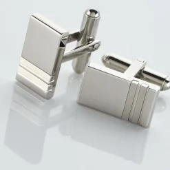 Boutons De Manchette Acier Blanc Moritz-Histoire d'Or Outlet