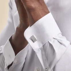 Boutons De Manchette Acier Blanc Moritz-Histoire d'Or Outlet