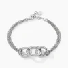 Histoire d'Or Bracelet Abassia Argent Blanc