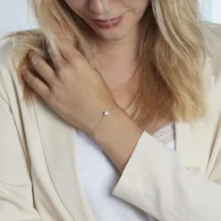 Histoire d'Or Bracelet Abha Argent Blanc Oxyde De Zirconium