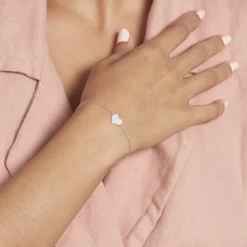 Histoire d'Or Bracelet Achahildis Argent Oxyde De Zirconium