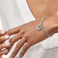 Bracelet Acier Blanc Ganet-Histoire d'Or New