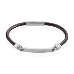 Histoire d'Or Bracelet Acier Blanc Gaspard