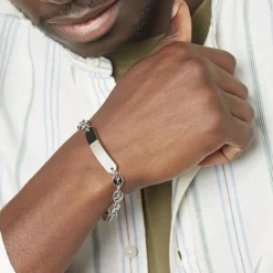 Histoire d'Or Bracelet Acier Blanc Joanano