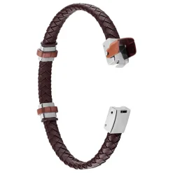 Bracelet Acier Blanc Ludovic Oxyde De Zirconium-Histoire d'Or Discount