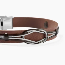 Bracelet Acier Blanc Neo-Histoire d'Or Outlet